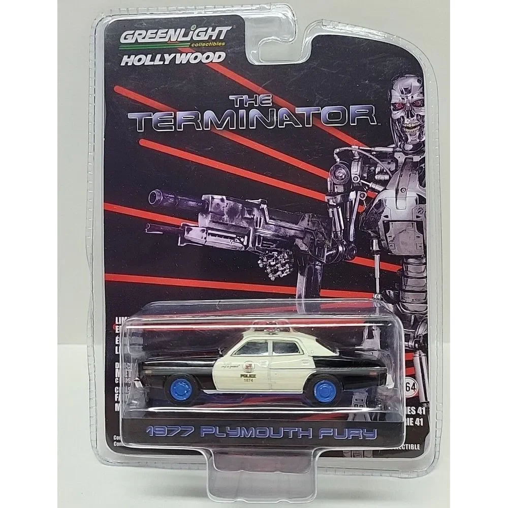Greenlight 1977 Plymouth Fury Police‎ Terminator  Hollywood 1:64 Walmart Chase
